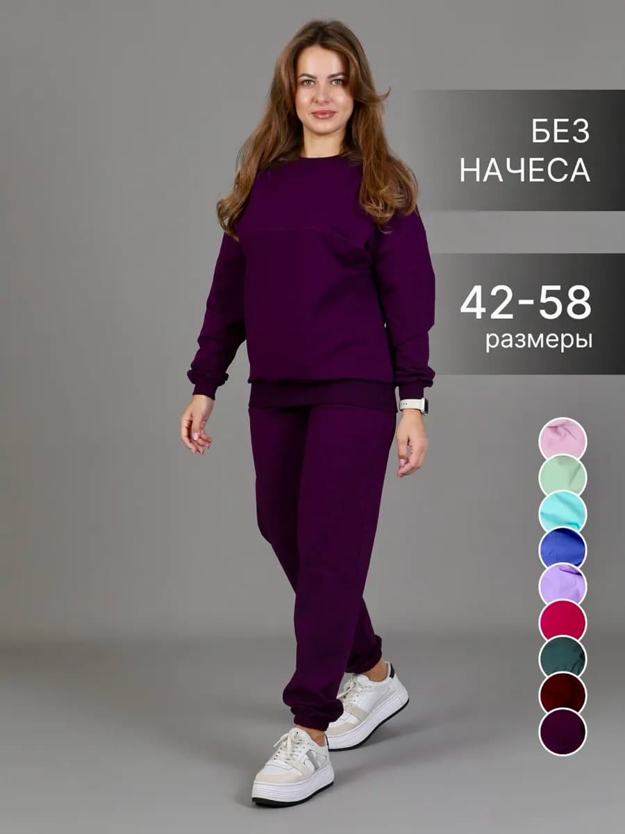 Спортивный костюм осенний без начеса