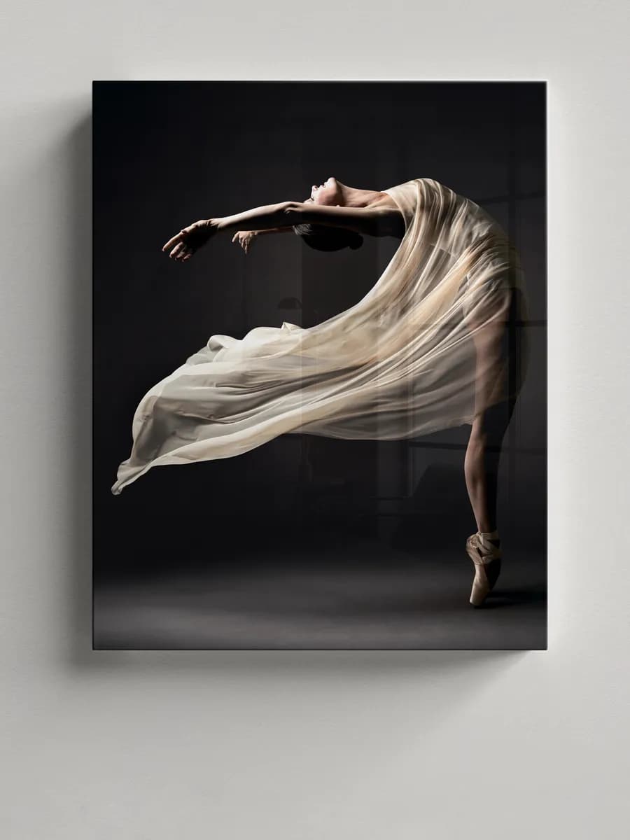 Картина на стекле "Балет" 40х50 см