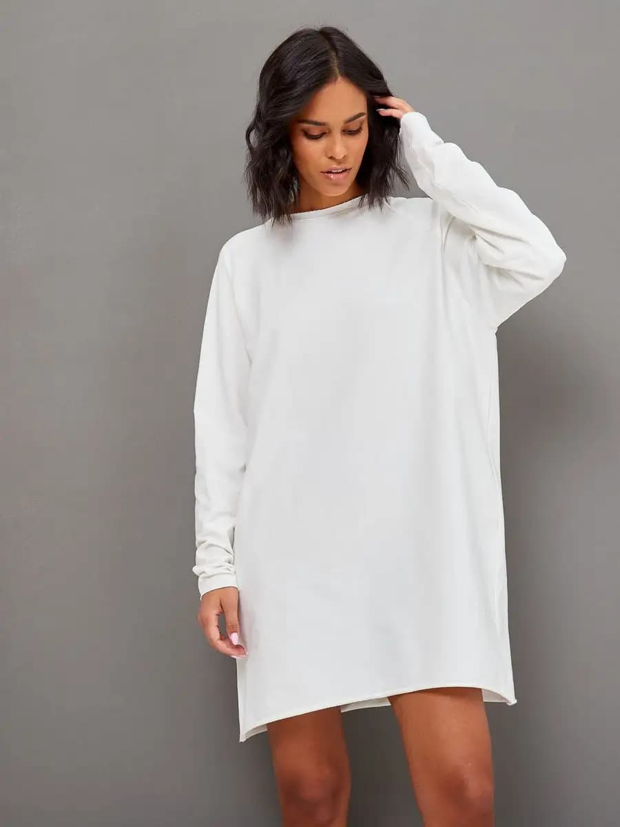 Платье повседневное мини оверсайз