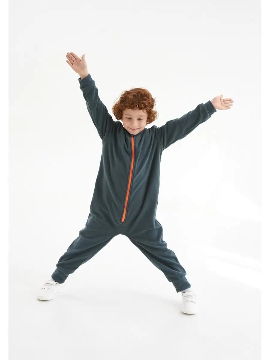 Комбинезон флисовый поддева теплая - фото 1