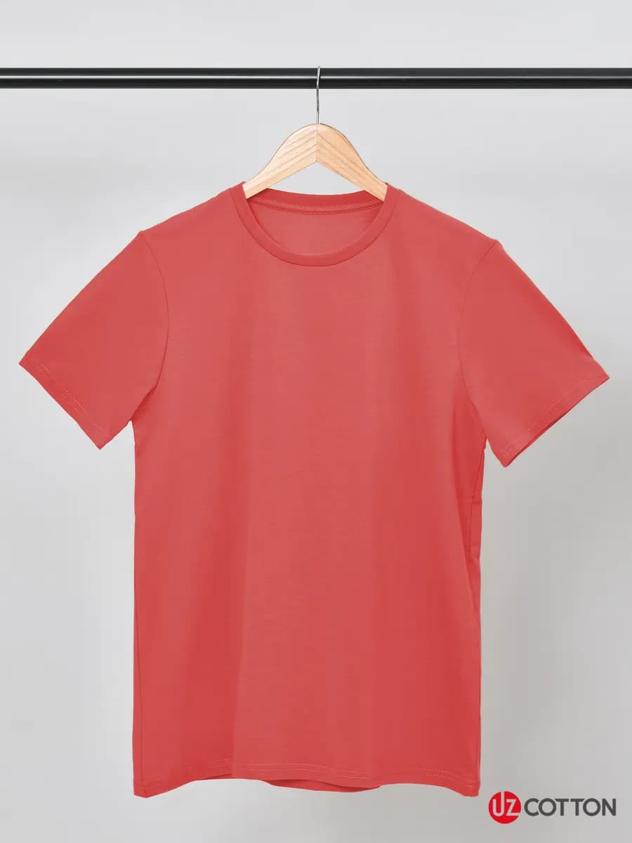 Футболка детская коралловая хлопок