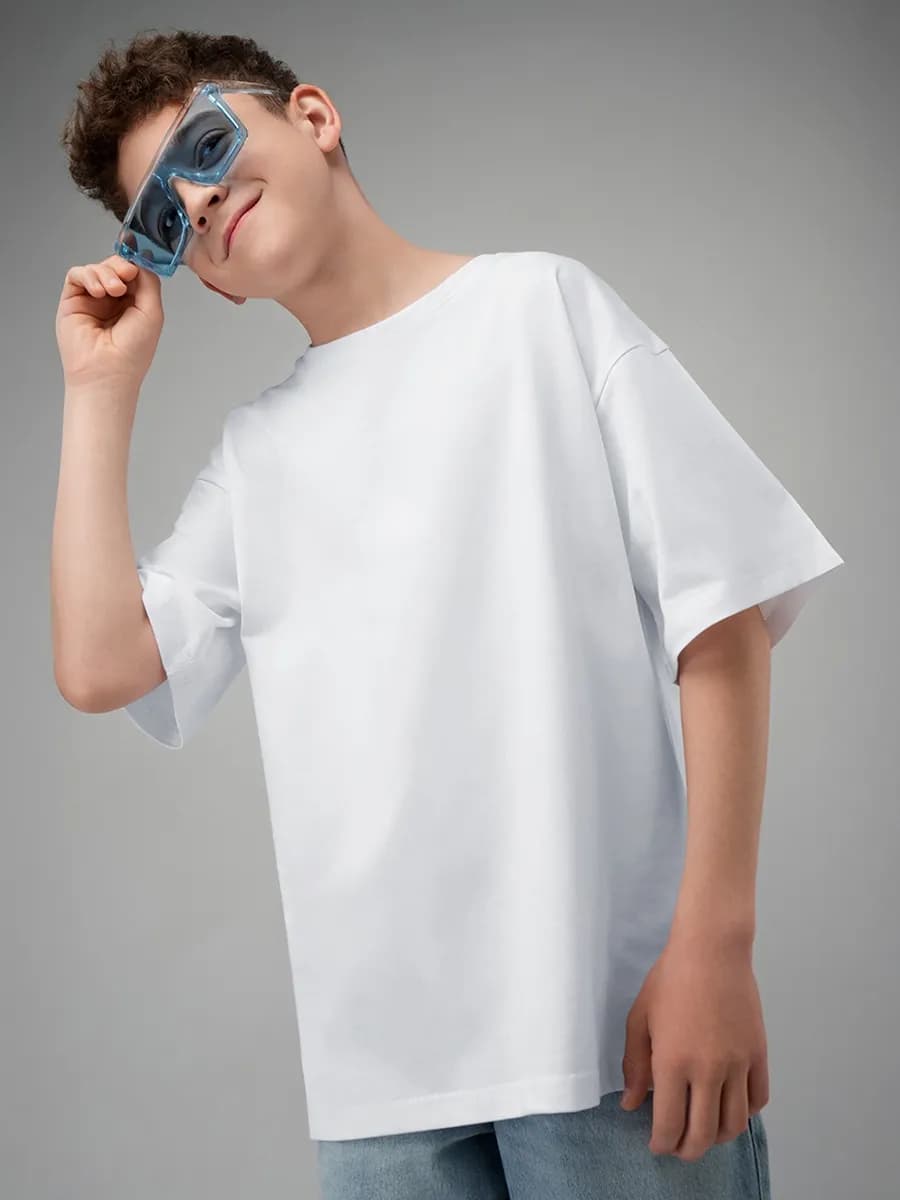 Футболка оверсайз базовая детская