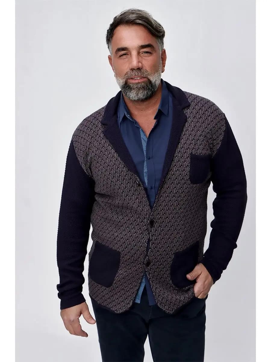 Кардиган на пуговицах