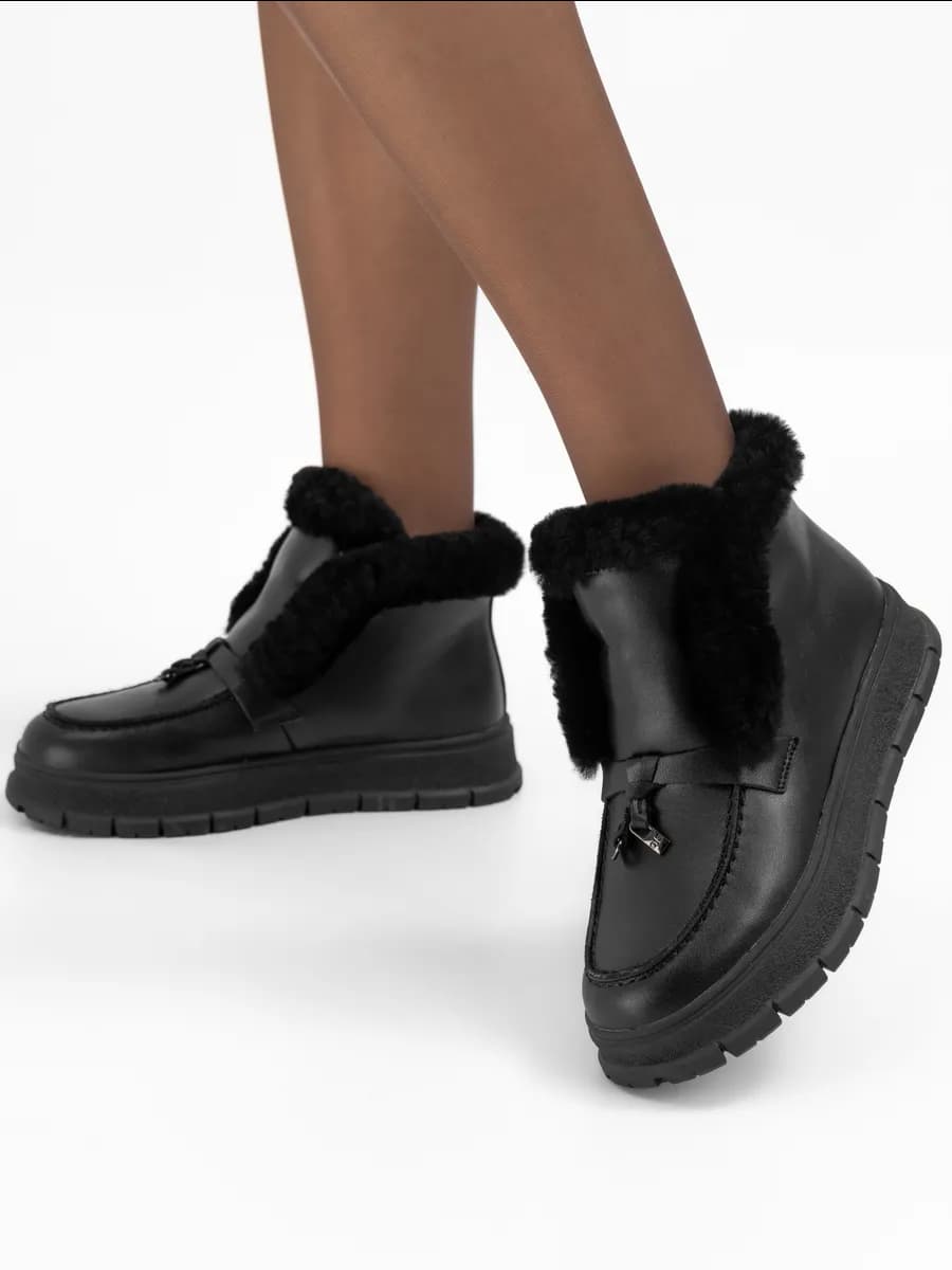 Ботинки женские зимние натуральная кожа