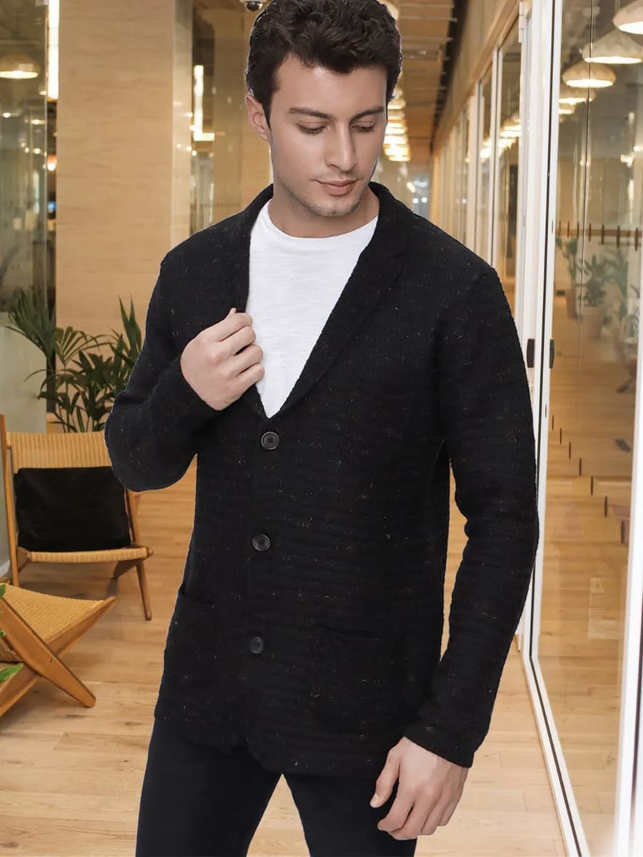 Кардиган на пуговицах