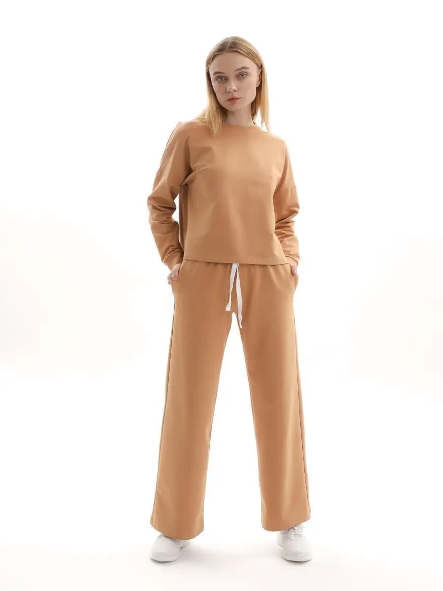 Брюки домашние широкие для подростков