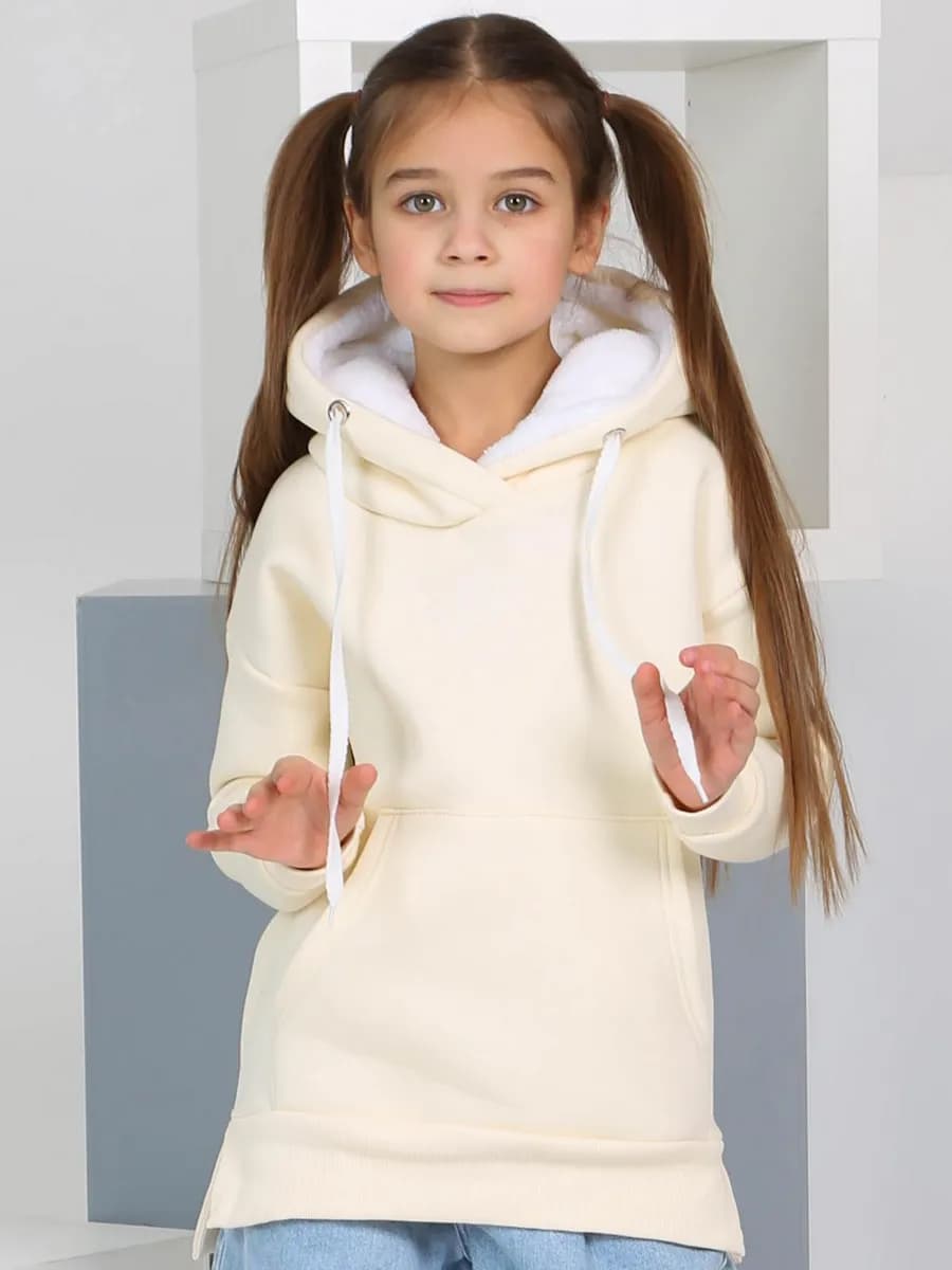 Худи теплая с капюшоном - фото 1