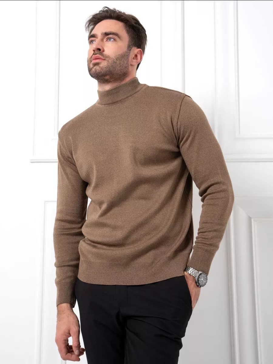 Водолазка шерстяная теплая