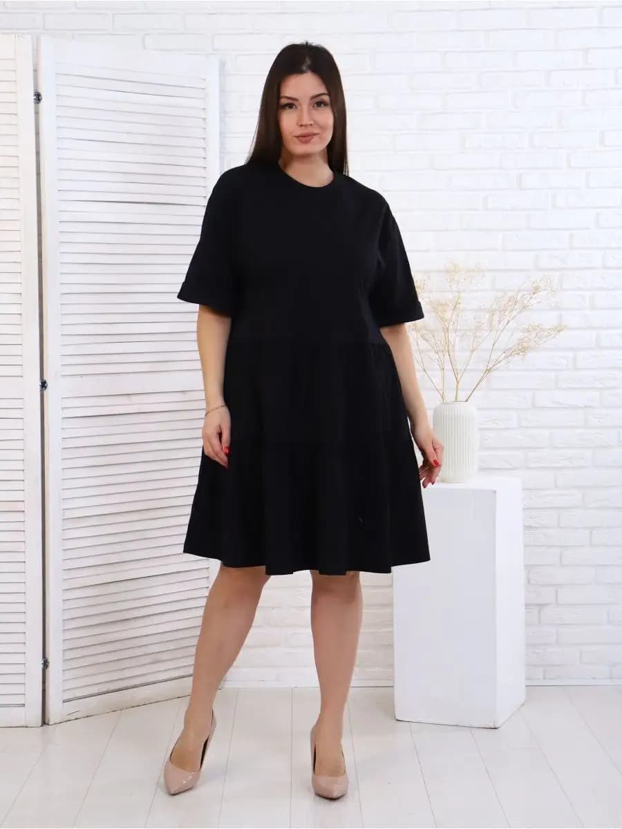 Платье домашнее больших размеров