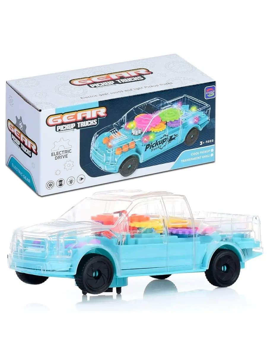 Игрушечный транспорт с шестерёнками