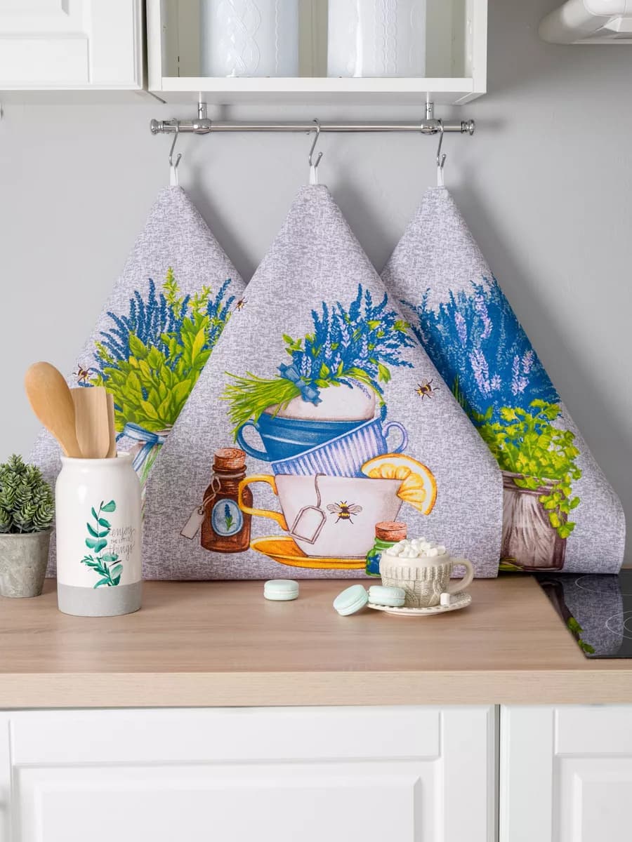 Полотенце кухонное набор 3 шт