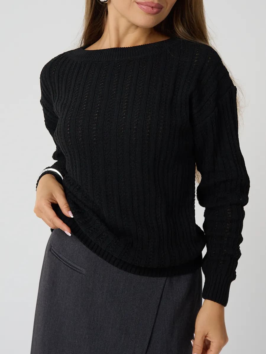 Джемпер трикотажный, кофта теплая вязаная