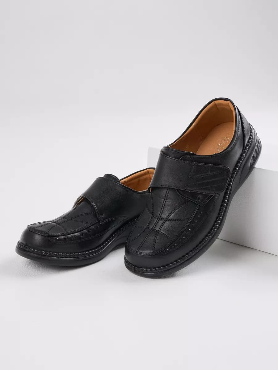 Туфли на танкетке на широкую ногу 36-43 удобные - фото 1