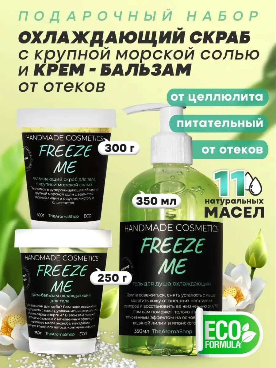 Набор косметики для ухода за телом, антицеллюлитный