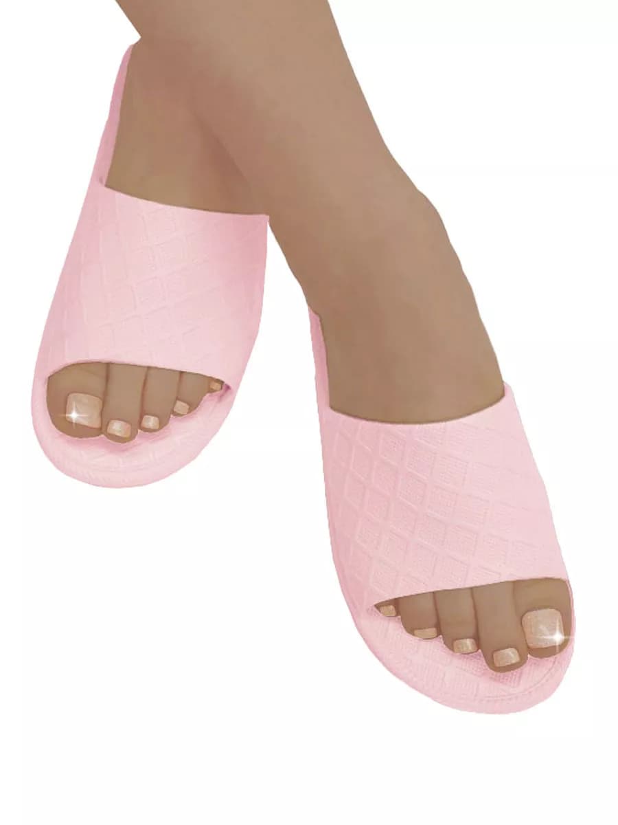 Шлепанцы резиновые домашние тапочки для роддома и бассейна