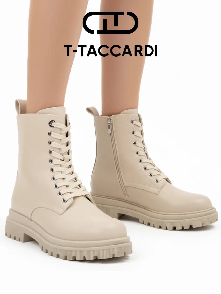 Ботинки женские демисезонные на платформе берцы