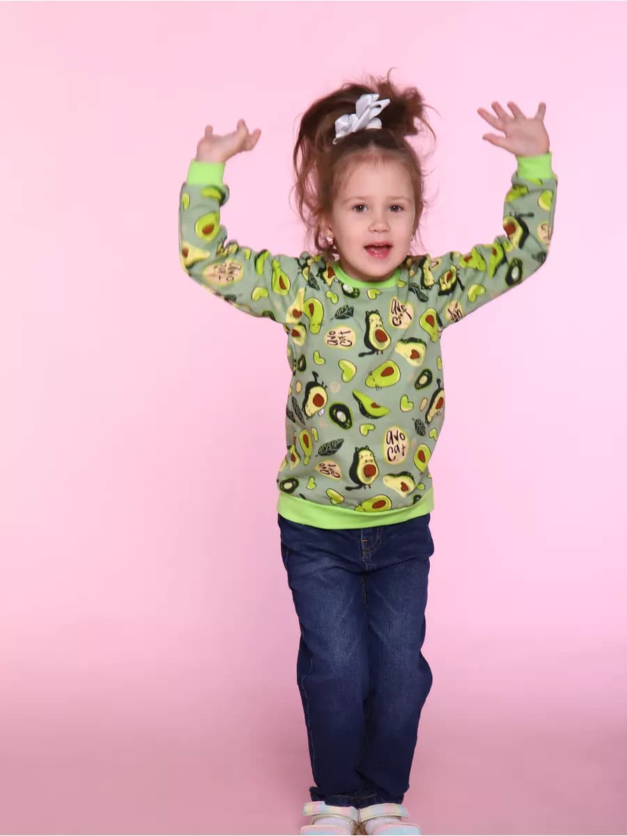 Свитшот с начесом в садик