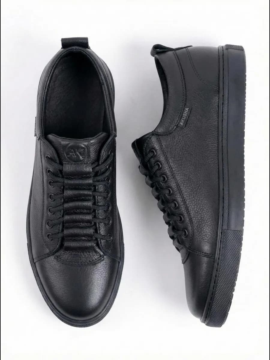 Кеды из натуральной кожи