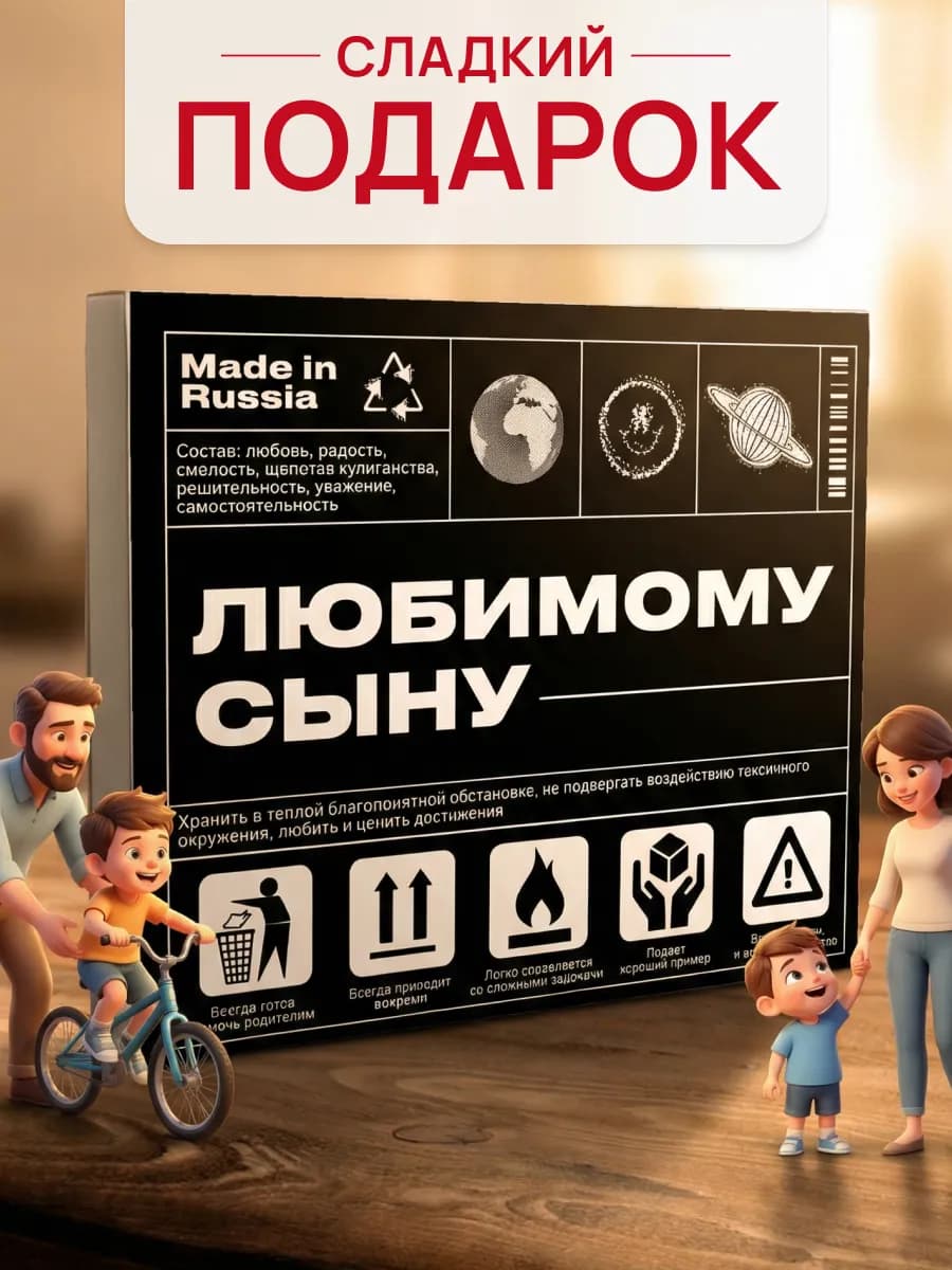 Подарок сыну 23 февраля шоколад взрослому мужчине парню