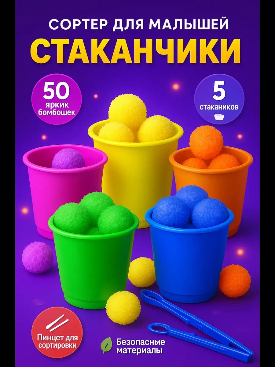 Развивающие игрушки 2 года сортер для малышей Монтессори