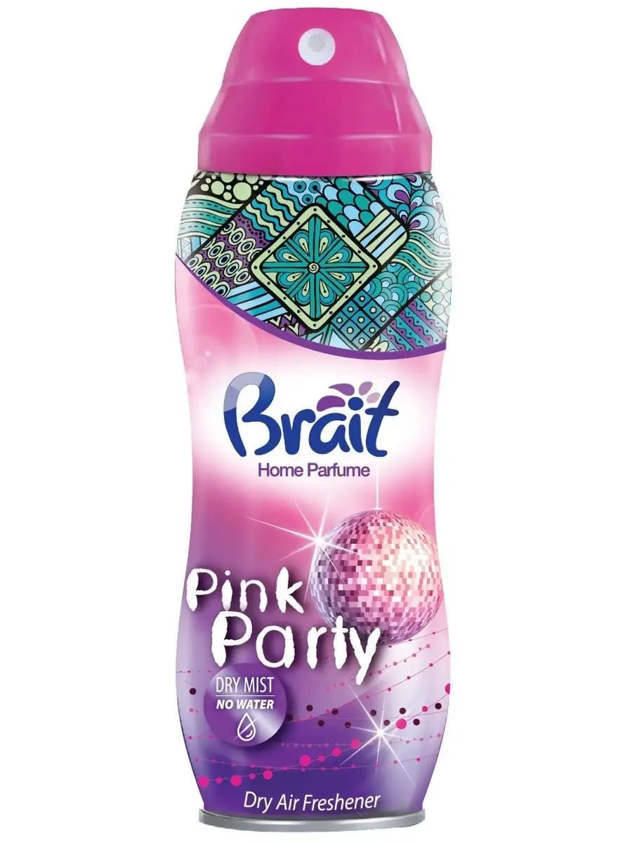 Освежитель воздуха сухое распыление Pink Party 300мл