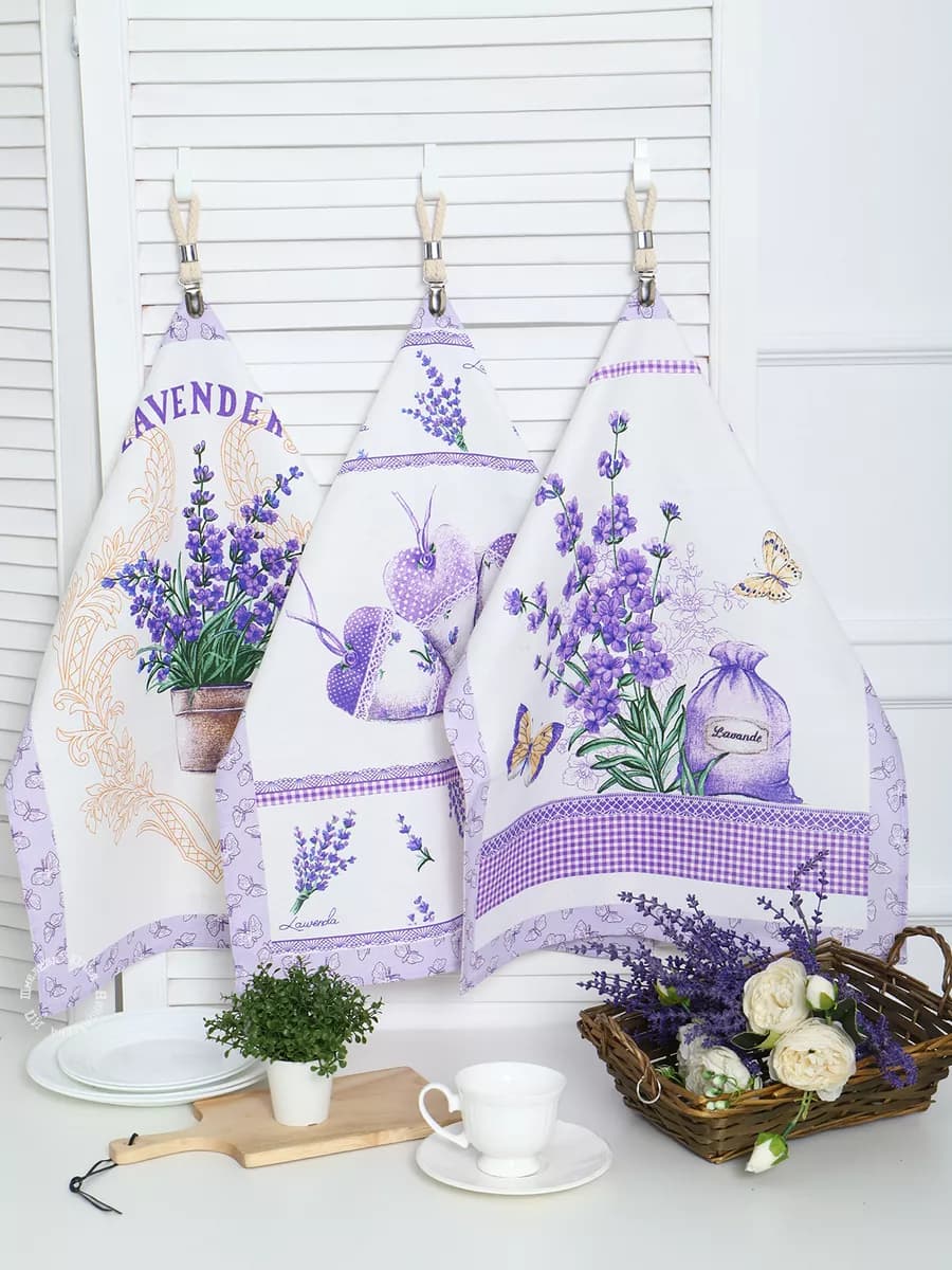 Набор кухонных полотенец комплект 3 шт