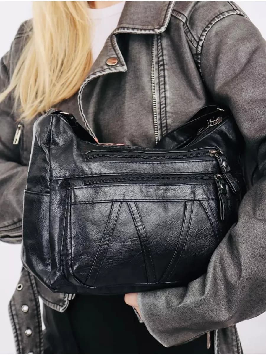 Сумка кросс боди через плечо мягкая