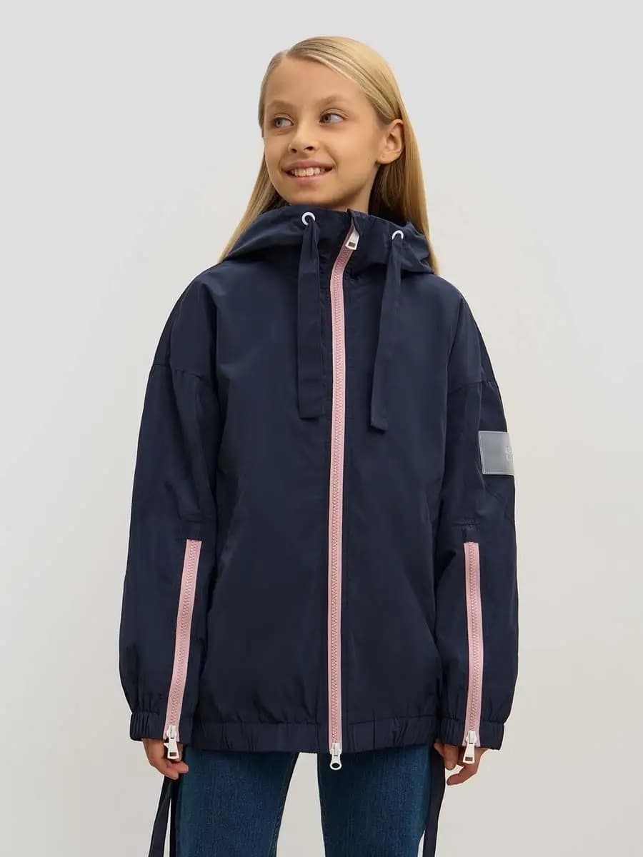 Удлиненная ветровка свободного кроя