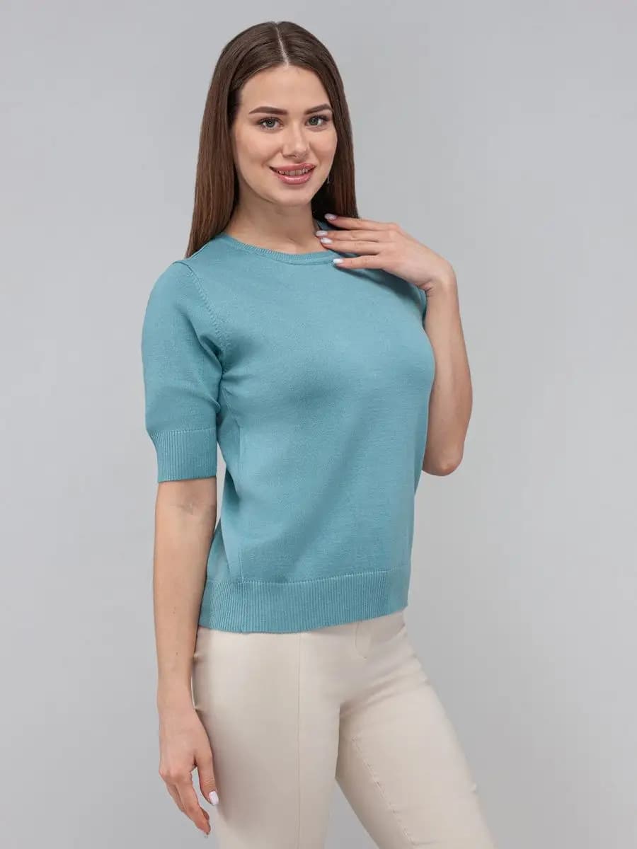 Джемпер с коротким рукавом