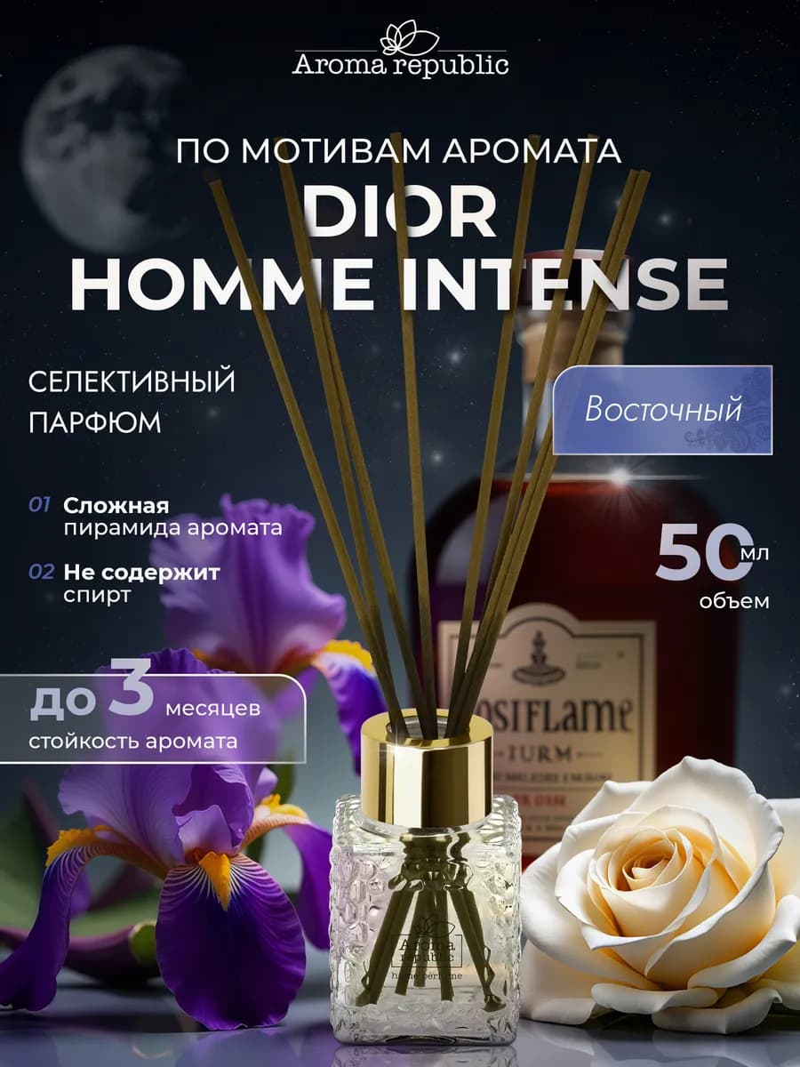 Диффузор для дома с палочками №16 "Varadero night", 50 мл