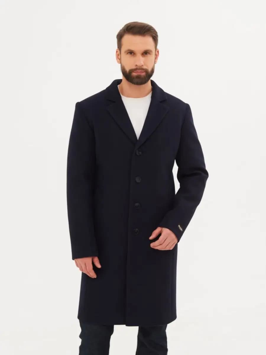 Пальто классическое с подстежкой - фото 1