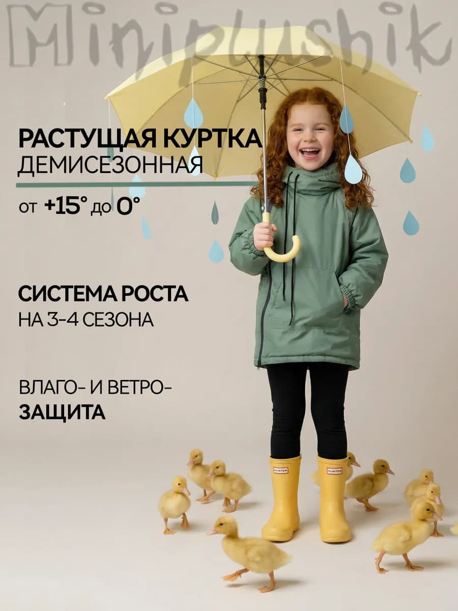 Растущая демисезонная куртка