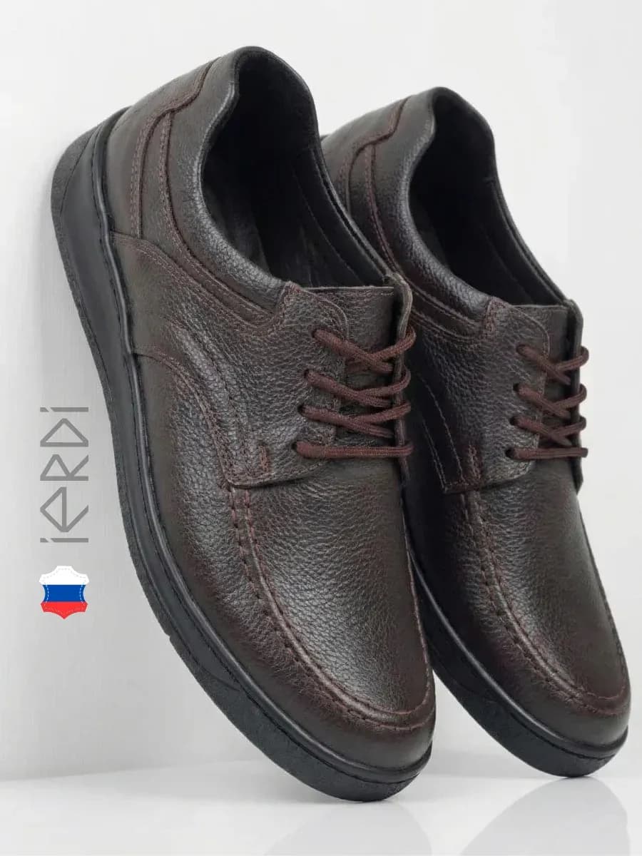 Туфли осенние из натуральной кожи