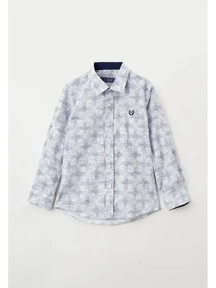 Рубашка на кнопках классическая школьная