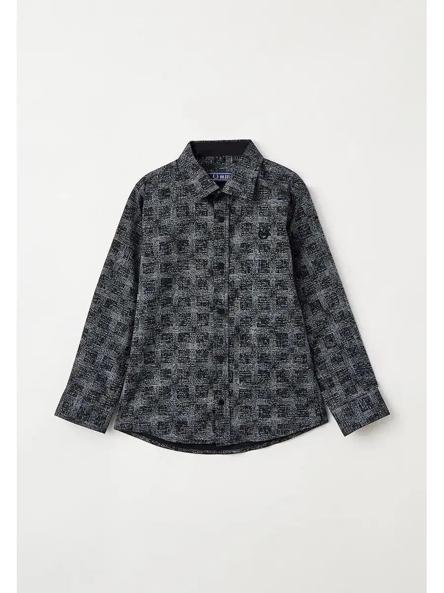 Рубашка на кнопках классическая школьная