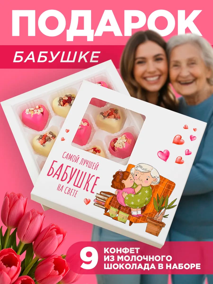 Подарок бабушке на день рождения