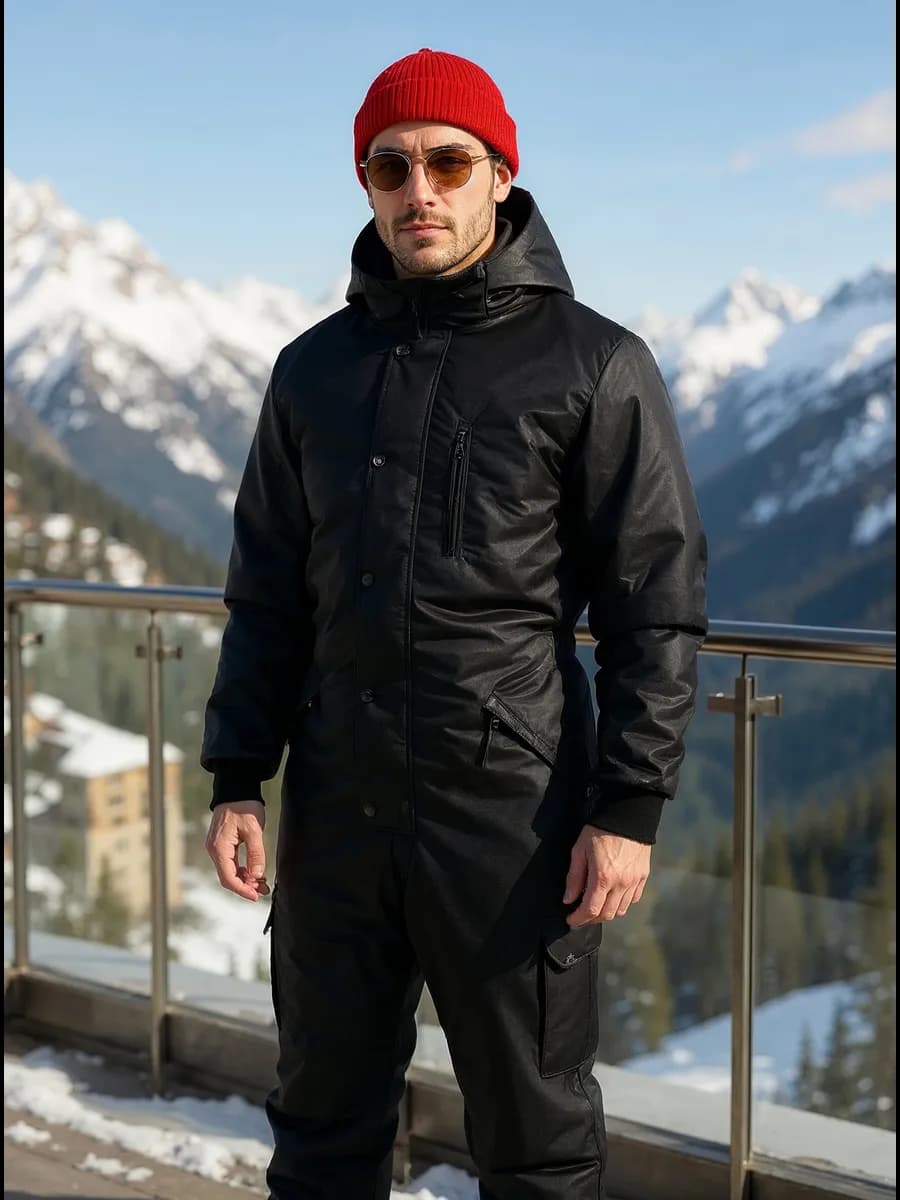 Комбинезон мужской зимний горнолыжный мембрана