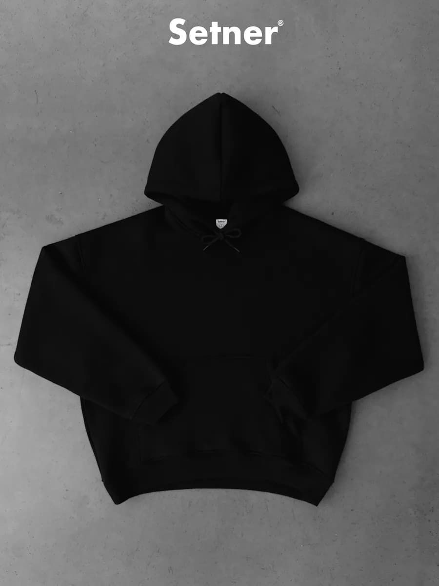 Худи оверсайз с начесом