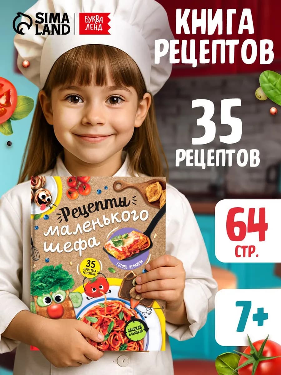 Книга рецептов для детей