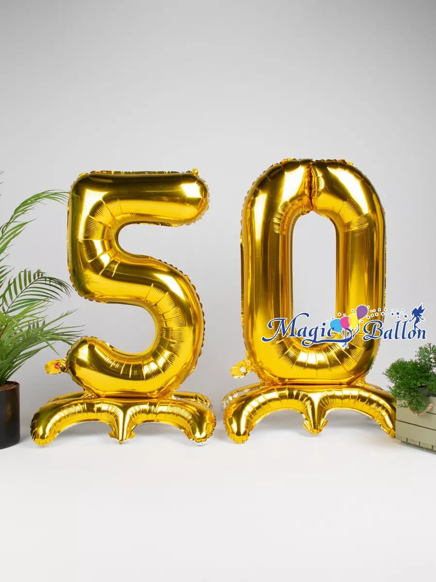 Воздушные шары на юбилей 50 лет