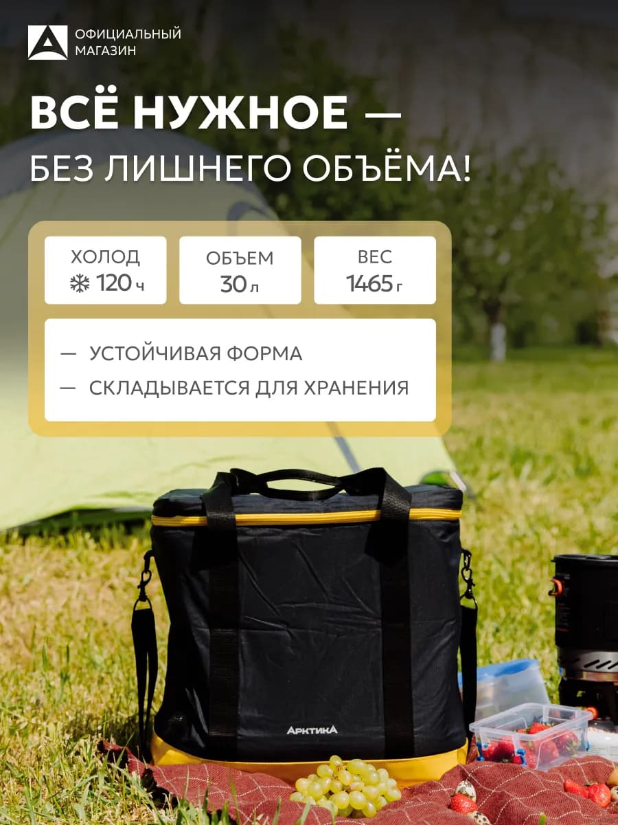 Термосумка 30 л холодильник Диксон мягкий контейнер
