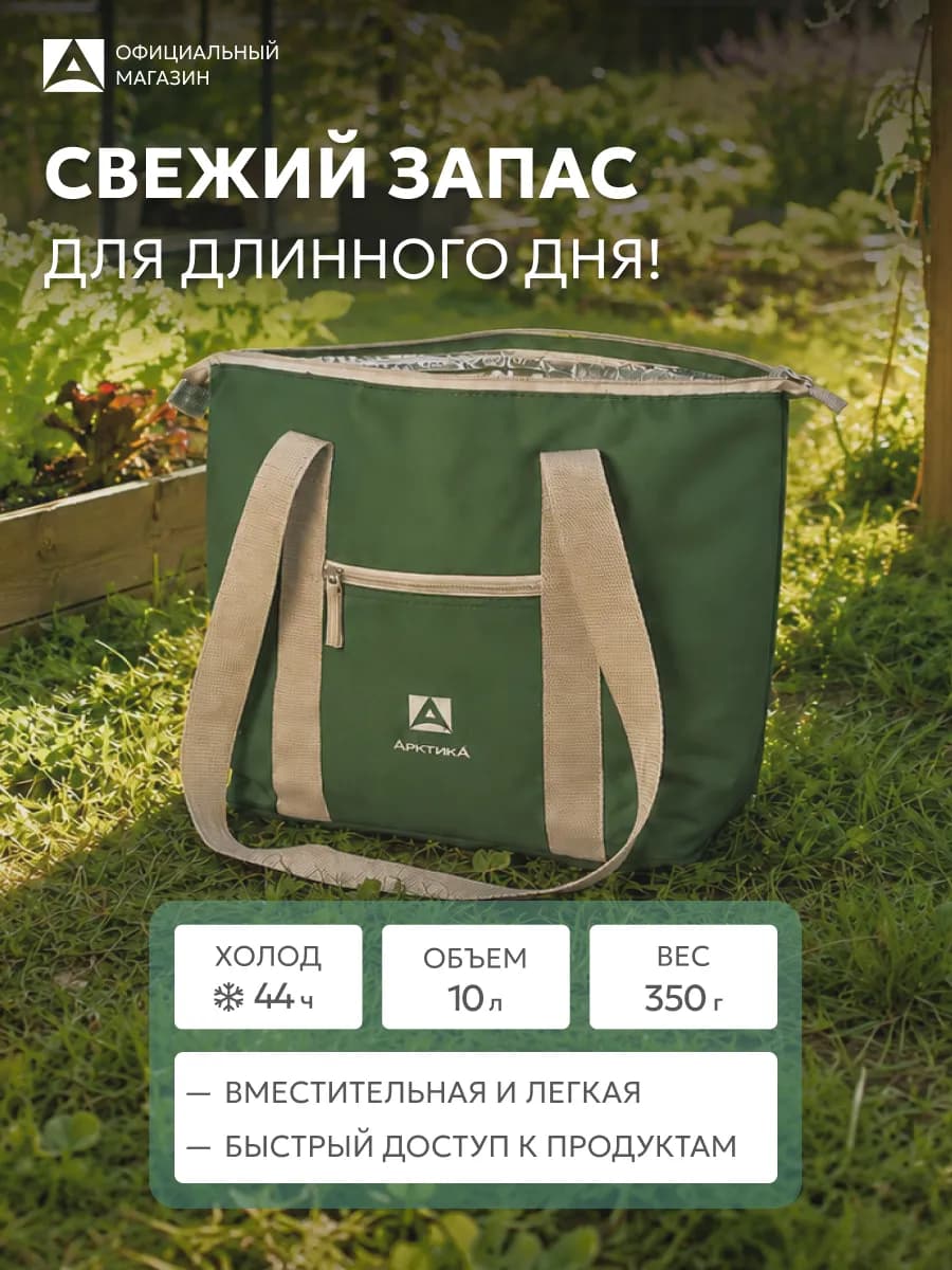 Термосумка маленькая холодильник 10 л. для еды и напитков