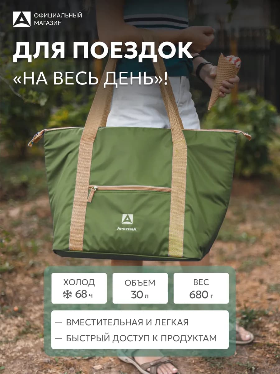 Термосумка 30 л холодильник 3100-30 сумка для продуктов