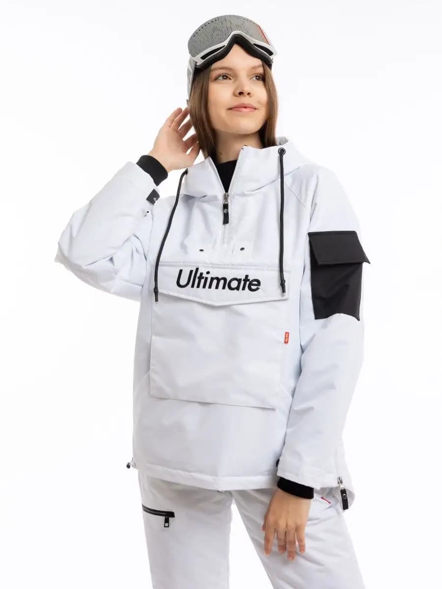 Анорак куртка спортивная зимняя утепленная