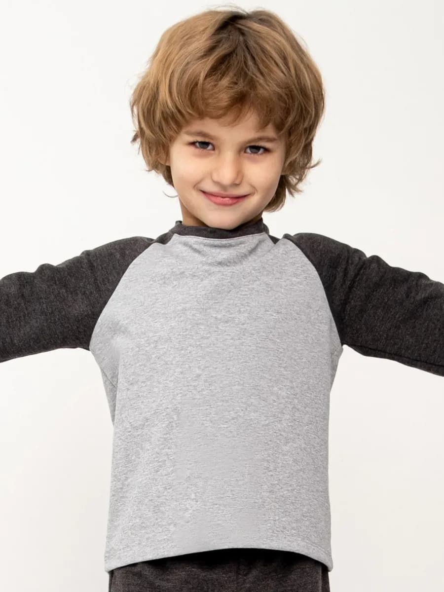 Лонгслив для мальчика с длинным рукавом