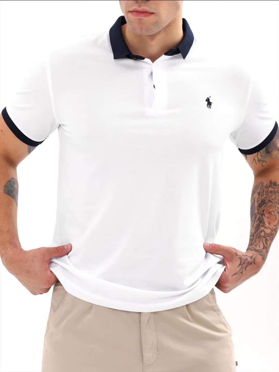 Футболка поло с коротким рукавом