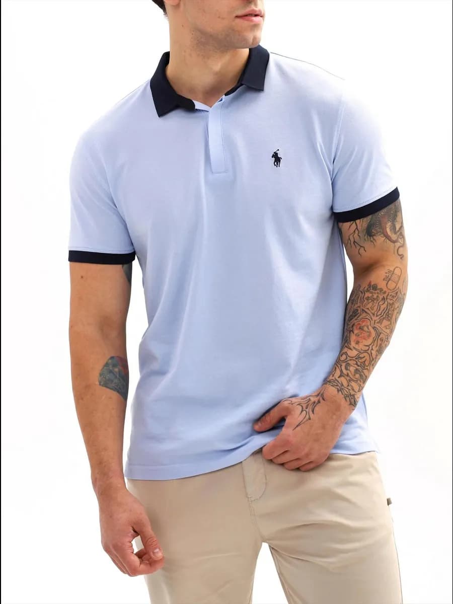 Футболка поло с коротким рукавом