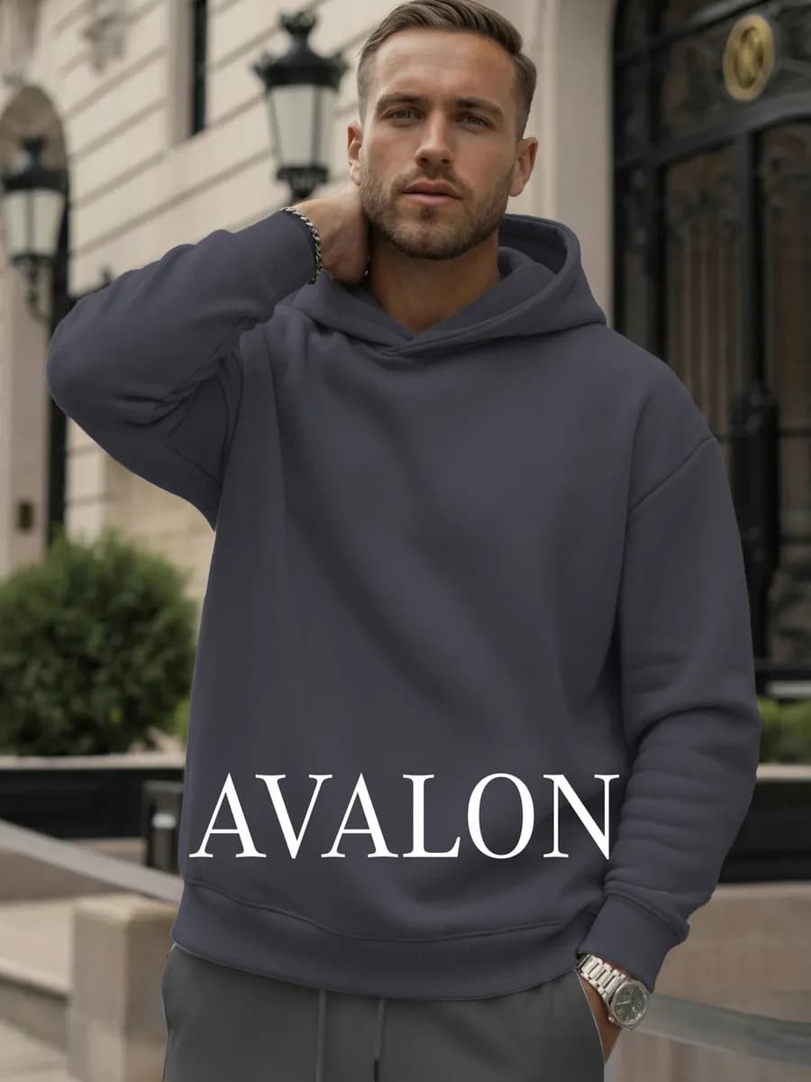 Худи оверсайз с начесом