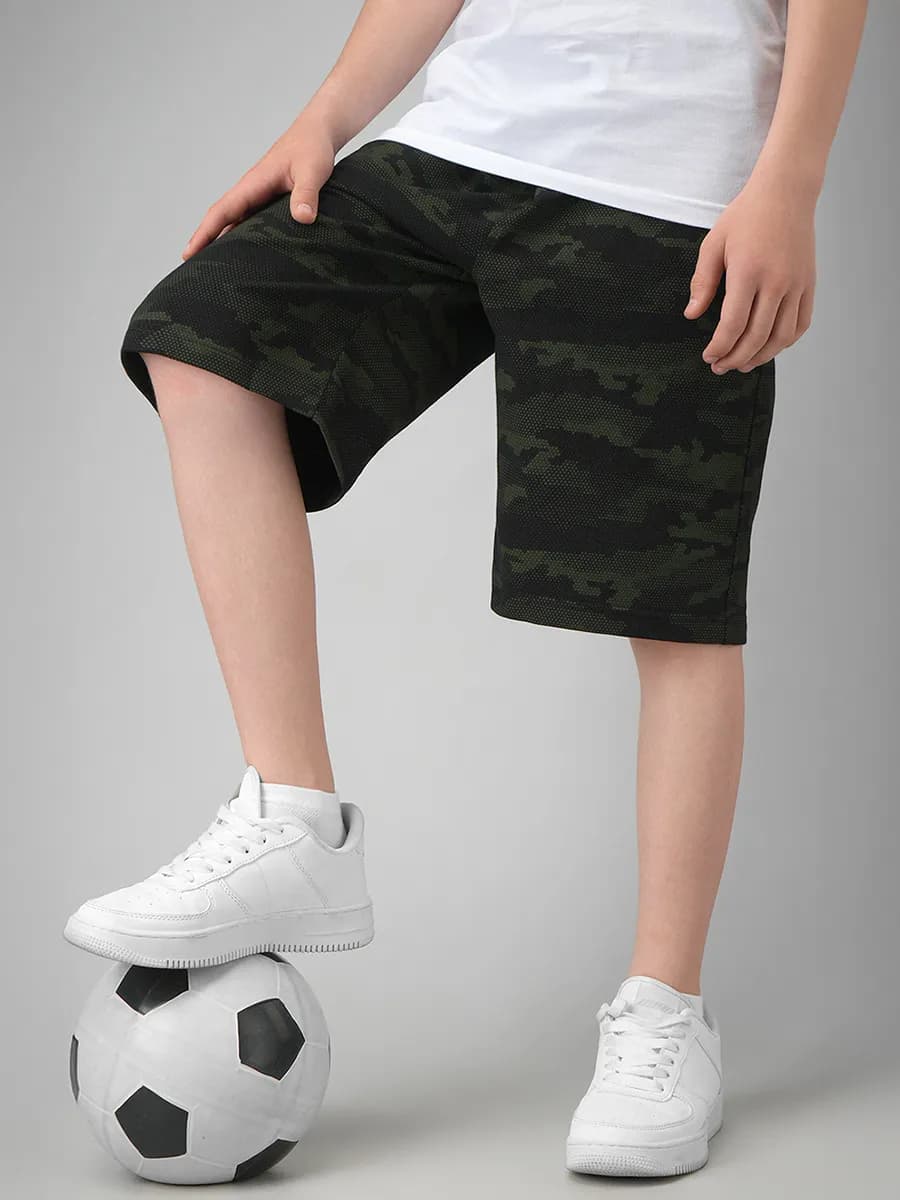 Шорты камуфляжные трикотажные