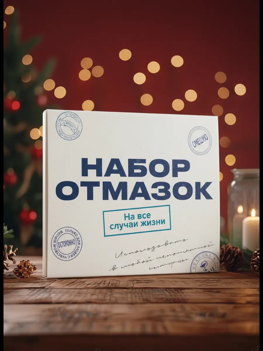 Подарок прикол набор коллеге женщине мужчине Новый год 2026 - фото 1